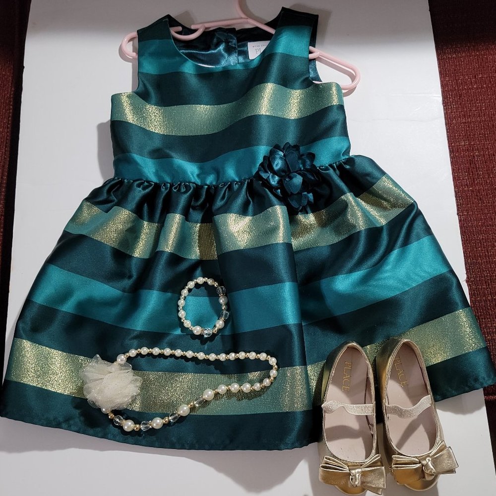 Toddler Girls Christmas Outfit